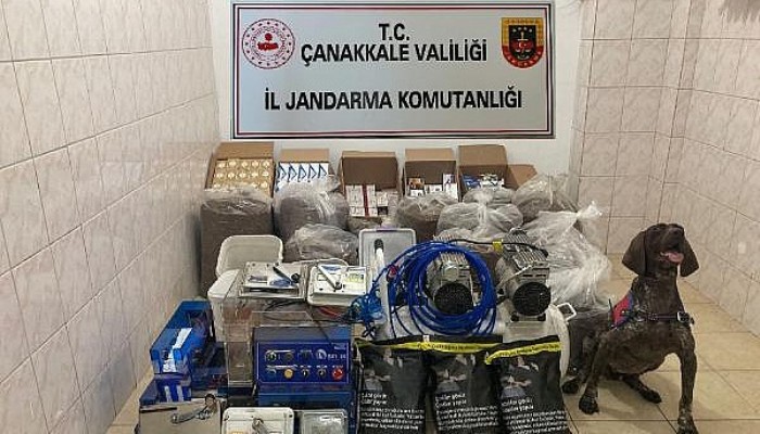 Çanakkale’de Kaçak Tütün Operasyonu