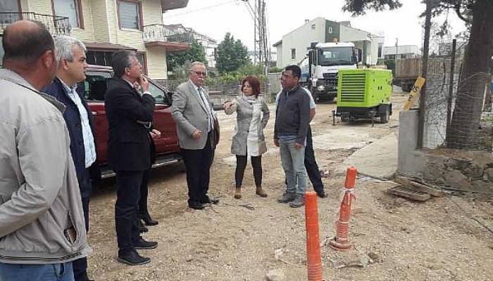 Başkan Gökhan, Teknik İnceleme Gezilerine Devam Ediyor