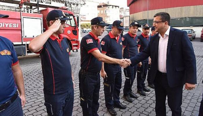 Başkan Öz, İtfaiye Personeliyle Bir Araya Geldi