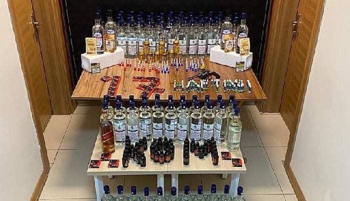 Çanakkale'de Sahte ve Kaçak Alkol Operasyonu