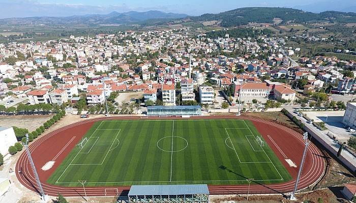 Bayramiç Atatürk Stadyumu Şimdi Çok Daha Modern 