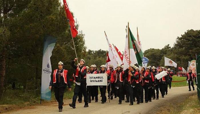 İzciler Milli Bilinç Kampı’nı 57. Alay Yürüyüşüyle Tamamladı