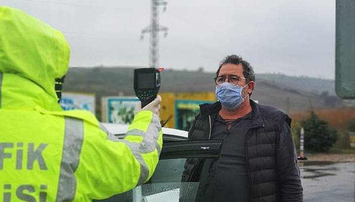 Gelibolu Bölge Trafik'te Termal Kamera İle Ateş Ölçümü Başladı