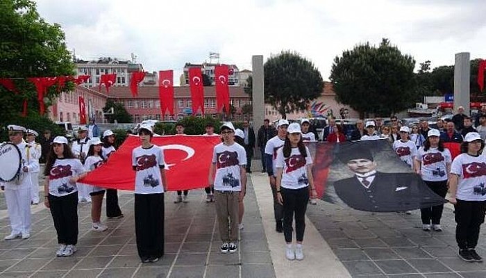 Çanakkale'de 19 Mayıs Törenle Kutlandı