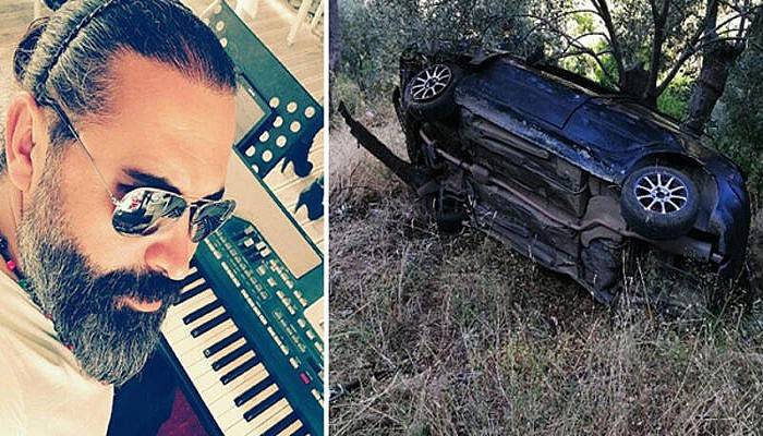 Otomobili Uçuruma Yuvarlanan Müzisyen Öldü