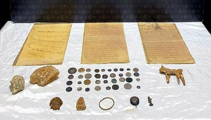 Çanakkale'de 'Tarihi Eser Kaçakçılığı' Operasyonu