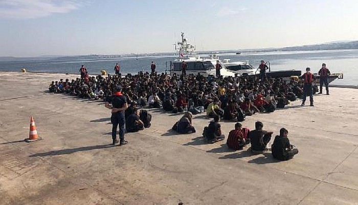 Çanakkale Boğazı'nda 204 Kaçak Göçmen Yakalandı