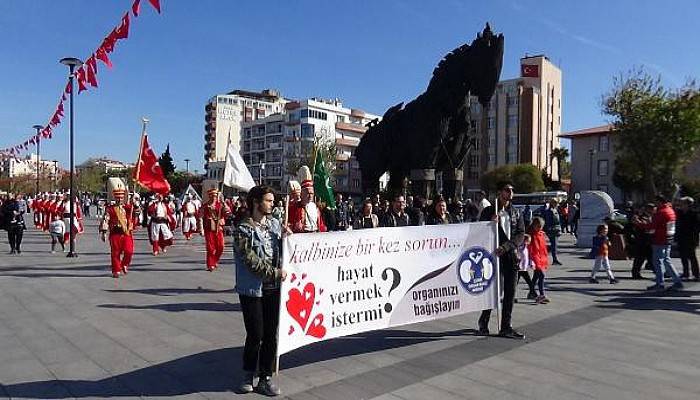 Organ Bağışı Farkındalığı İçin Mehterli Yürüyüş