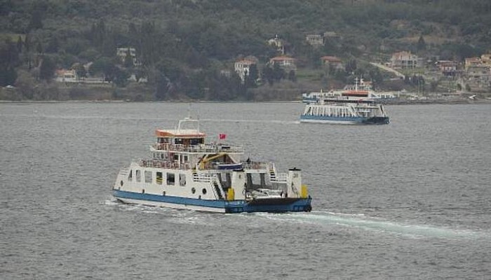 Çanakkale'de Adalara Yarınki Feribot Seferleri İptal