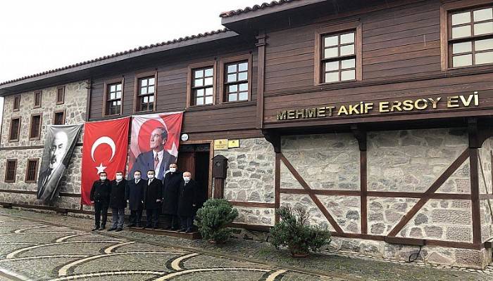 Vali Aktaş, Mehmet Akif Ersoy Müze Evini Ziyaret Etti 