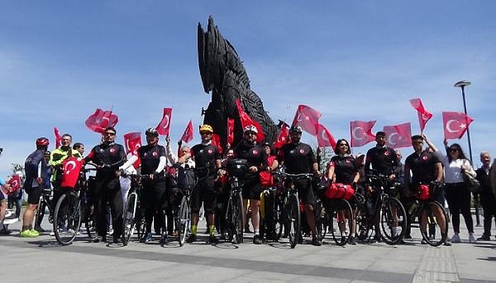 'Çanakkale’nin Evlatları Atasının İzinde' Bisiklet Turu Başladı