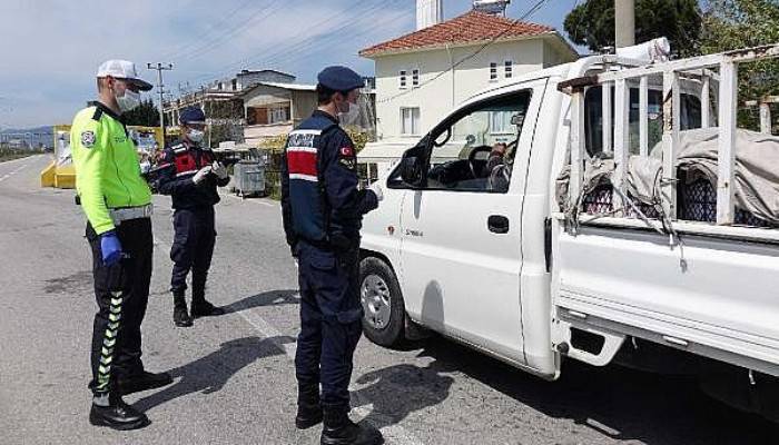 Çanakkale- Balıkesir Sınırında Koronavirüs Denetimi