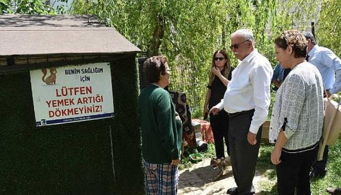 Başkan Gökhan, Hayvan Barınağı ve Kedi Köyünde İncelemelerde Bulundu