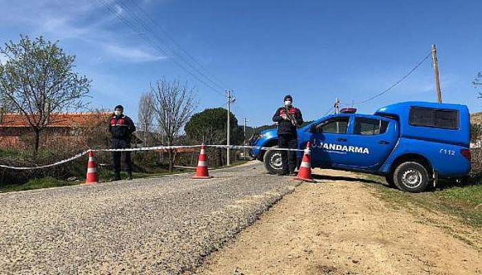 Çanakkale’de Bir Köy Karantinaya Alındı