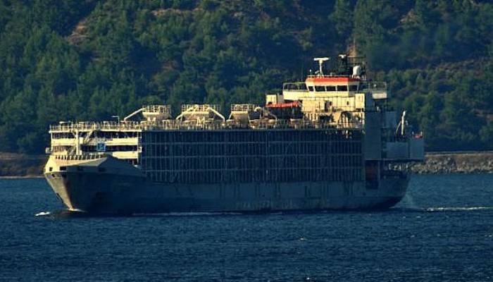O Gemi Marmara'ya Açıldı