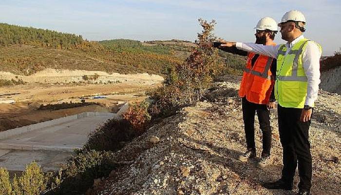 Çanakkale’deki Altınzeybek-2 Göleti Su Tutmaya Hazır