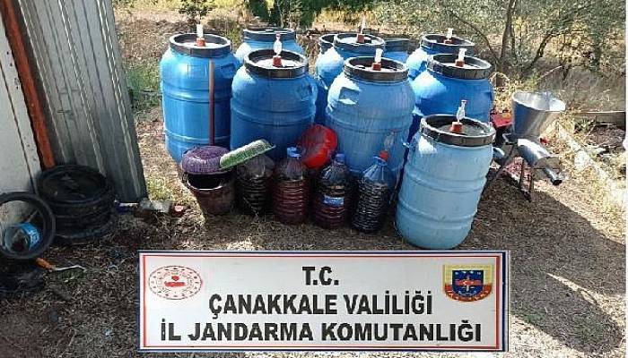 Çanakkale’de 1 Ton 730 Litre Sahte İçki Ele Geçirildi