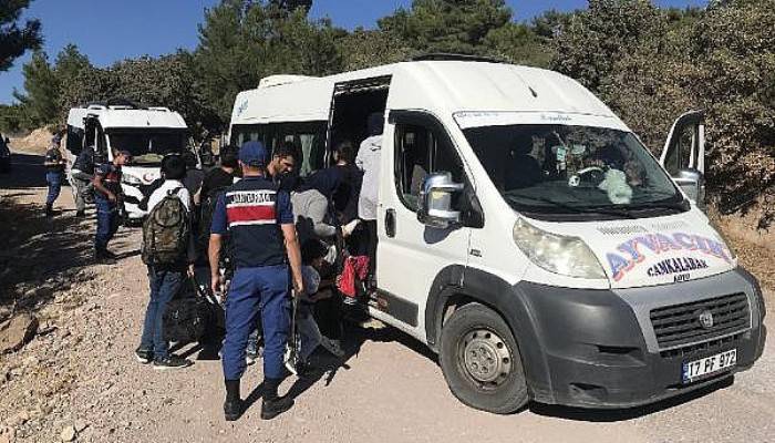 Ayvacık'ta 106 Kaçak Yakalandı