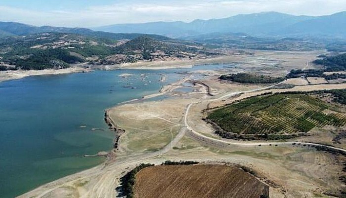 Su Seviyesi Yüzde 8,5'e Düşen Bayramiç Barajı, Tarımsal Sulamaya Kapatılıyor