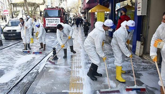 Biga Belediyesi’nden Dezenfeksiyon Seferberliği