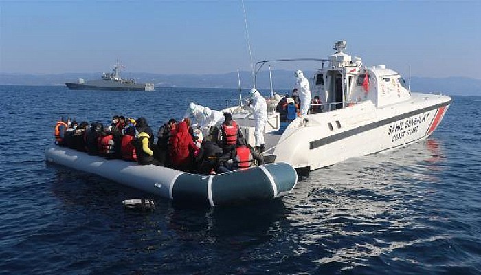 2021'de Yunanistan'ın Geri İttiği 1911 Kaçak Göçmen Kurtarıldı