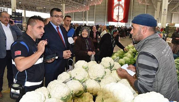 Çan Belediyesi, Pazar Yerinde E-Tahsilat Uygulaması Başlattı