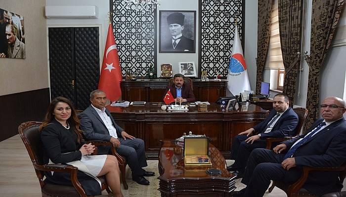 Ticaret Borsası'ndan Uygun'a “Hayırlı Olsun“ Ziyareti