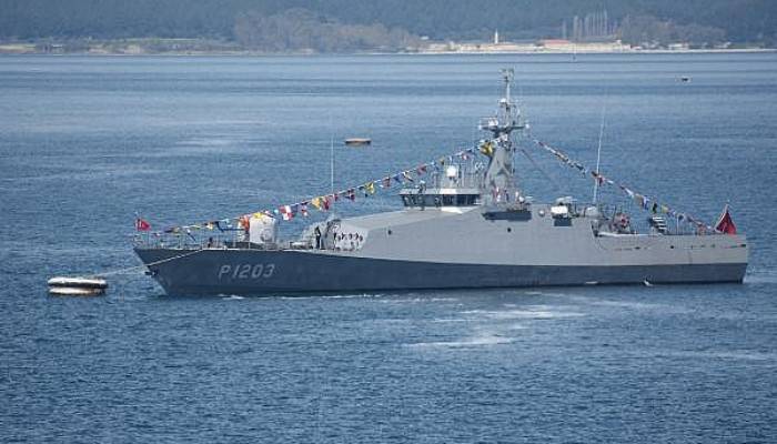 TCG Kumkale, 23 Nisan Kutlamaları İçin Çanakkale’de