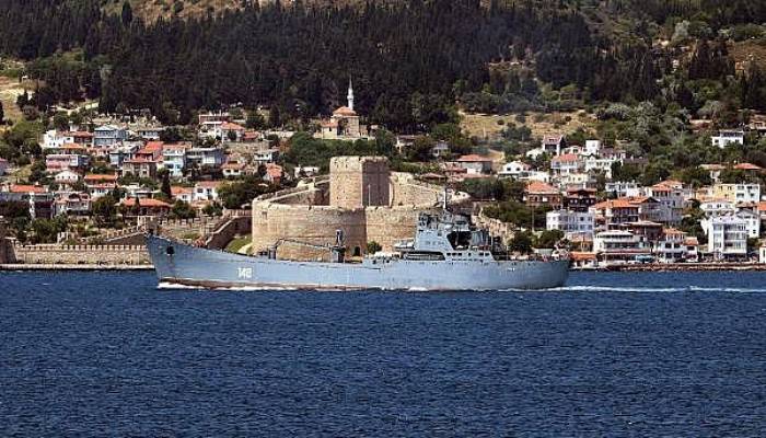 Rus Savaş Gemisi 'Orsk' Akdeniz'e İniyor