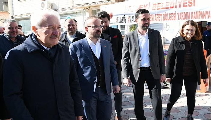 Turan’dan, Deprem Bölgesine Yardım