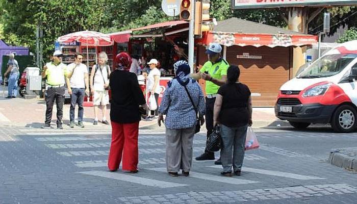 Çanakkale’de Yayalara, Yaya Geçidi Eğitimi