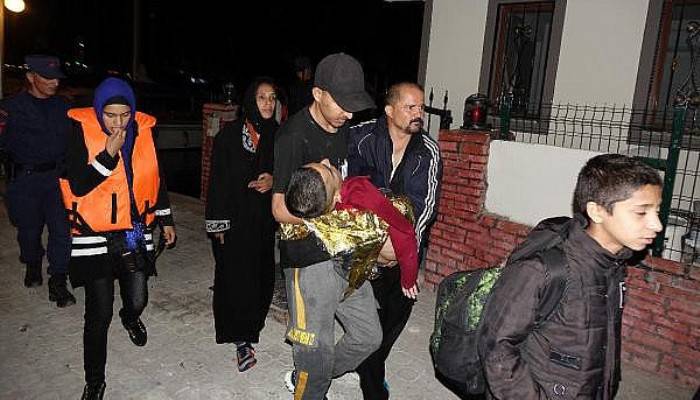 Ayvacık'ta 93 Kaçak Göçmen Yakalandı