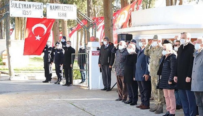 Namık Kemal Mezarı Başında Anıldı