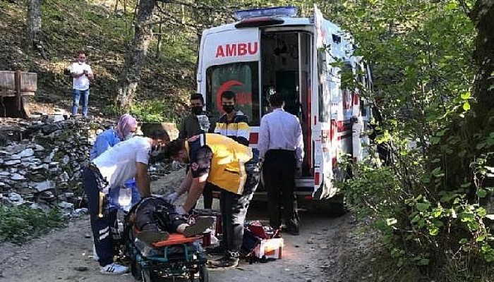 Kazdağları'nda Freni Boşalan Hafif Ticari Araç Şarampole Yuvarlandı: 1 Ölü, 3 Yaralı
