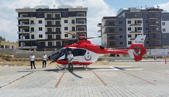 Mehmet Akif Ersoy Devlet Hastanesine Helikopter Pisti