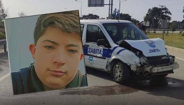 Zabıta Aracının Çarptığı 16 Yaşındaki Motosikletli Öldü