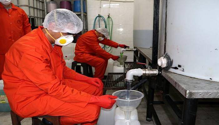 Koronavirüs, Cezaevindeki Temizlik Malzemesi Üretimini İkiye Katladı