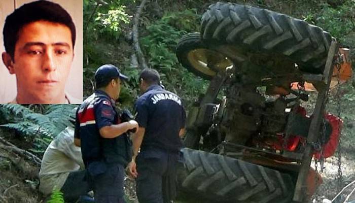 Devrilen Traktörün Altında Kalan Orman İşçisi Öldü