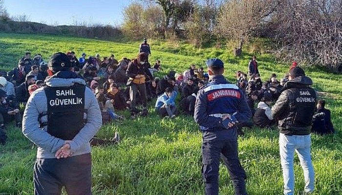 Çanakkale'de Jandarma Ekiplerince 4 Ayda 1195 Kaçak Göçmen Yakalandı