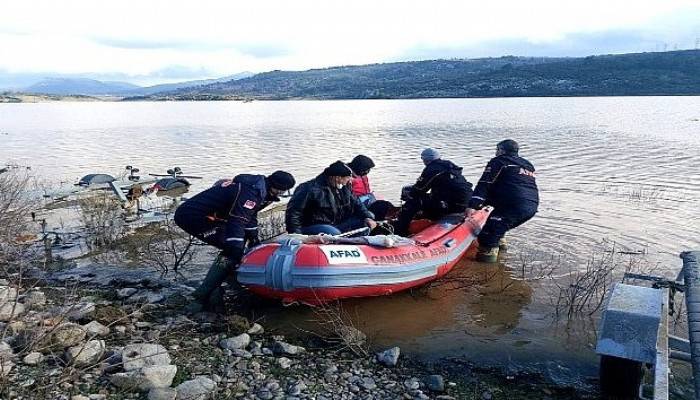 Ayvacık'taki Arama Kurtarma Çalışmalarına ÇOMÜ'den Destek