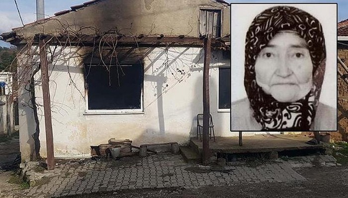 Evde Çıkan Yangında 81 Yaşındaki Kadın Öldü