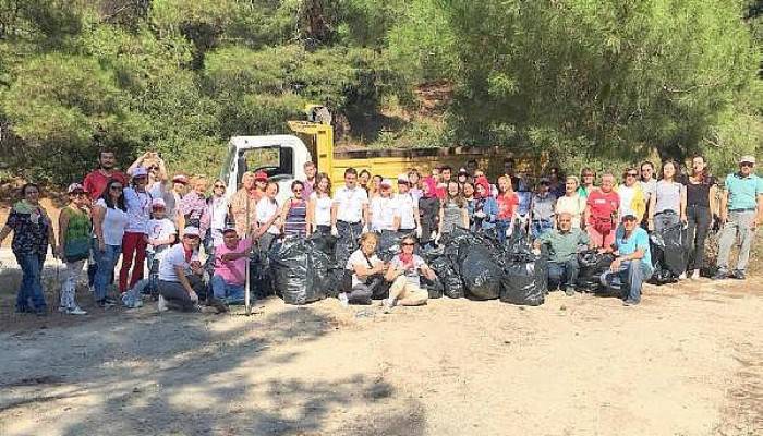 Turgutreis Tabyası'nda Çevre Temizliği Yaptılar