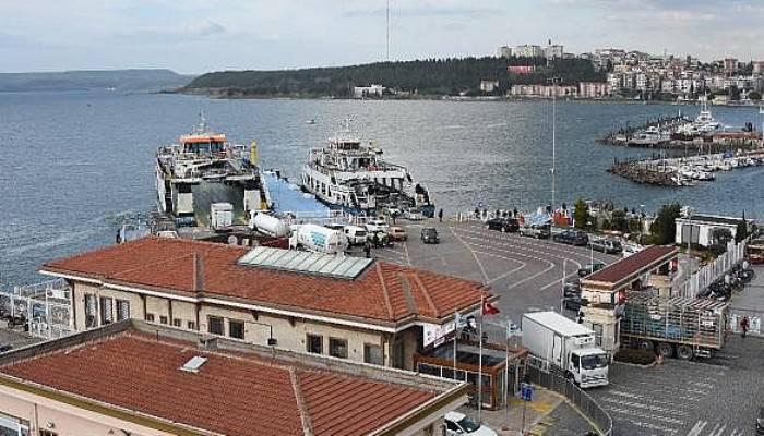 Gökçeada ve Bozcaada'ya Yarınki Bazı Feribot Seferleri İptal Edildi