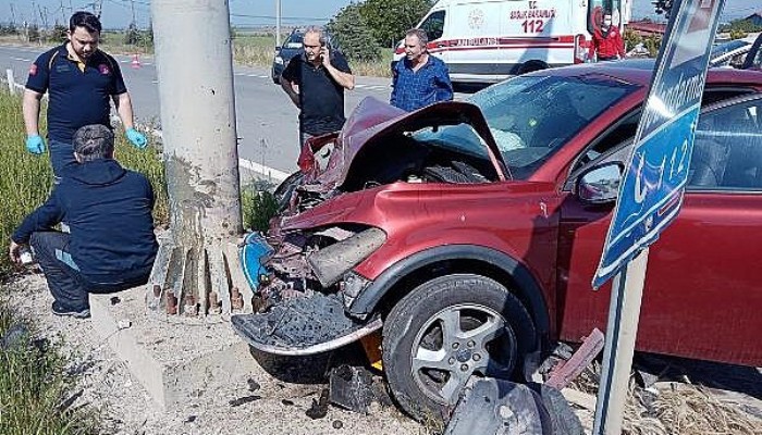 Gelibolu’da Trafik Kazası, 5 Yaralı