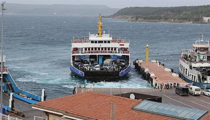 Gökçeada- Kabatepe Hattında Bazı Feribot Seferleri İptal Edildi