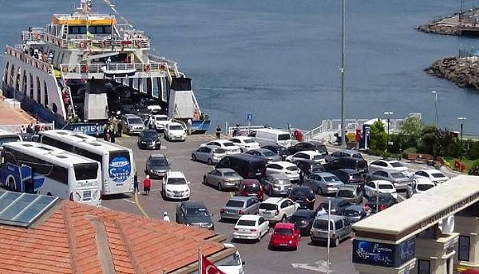 Çanakkale'de Tatilcilerin Dönüş Yoğunluğu