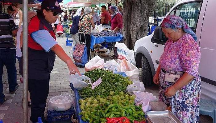 Küçükkuyu’da Pazar Esnafına Fiyat Denetimi