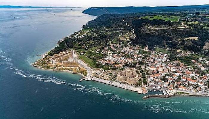 Çanakkale Boğazı'nı Kaplayan Müsilaj Havadan Görüntülendi