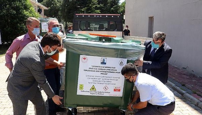 Çanakkale'de Zirai İlaç Ambalaj Atıkları Konteynerlerde Toplanacak