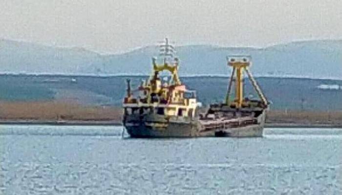 Çanakkale’de 69 Metre Uzunluğundaki Gemi Karaya Oturdu